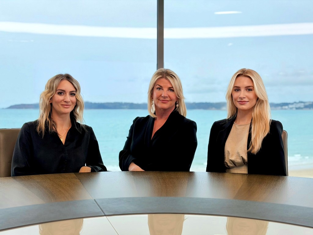 From left to right: Katie Maguire, Fiona Waite and Megan O’Connor